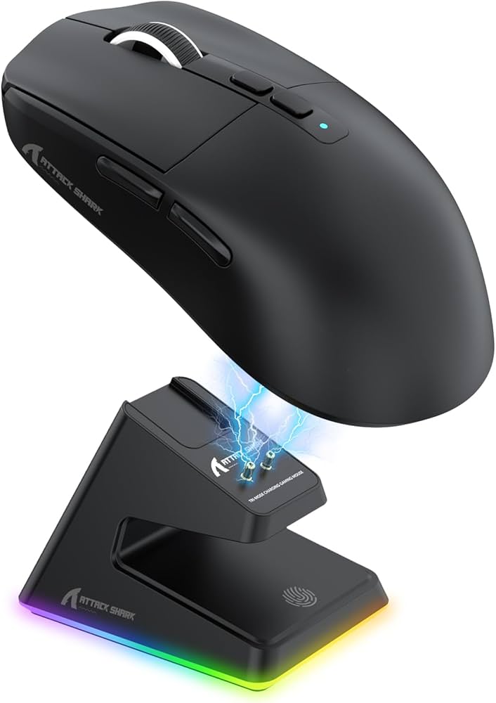 MOUSE GAMING ATTACK SHARK X6 WIRELESS BLACK